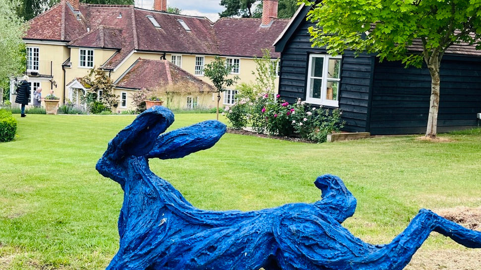 Sculpture in the garden