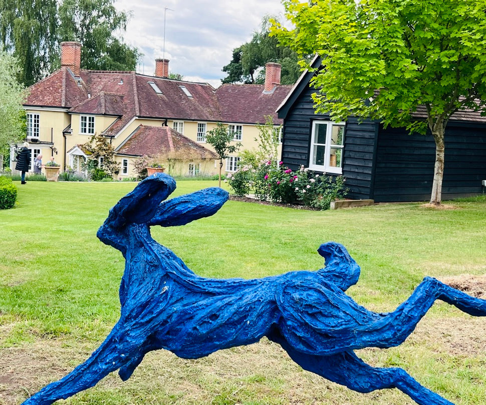 Sculpture in the garden