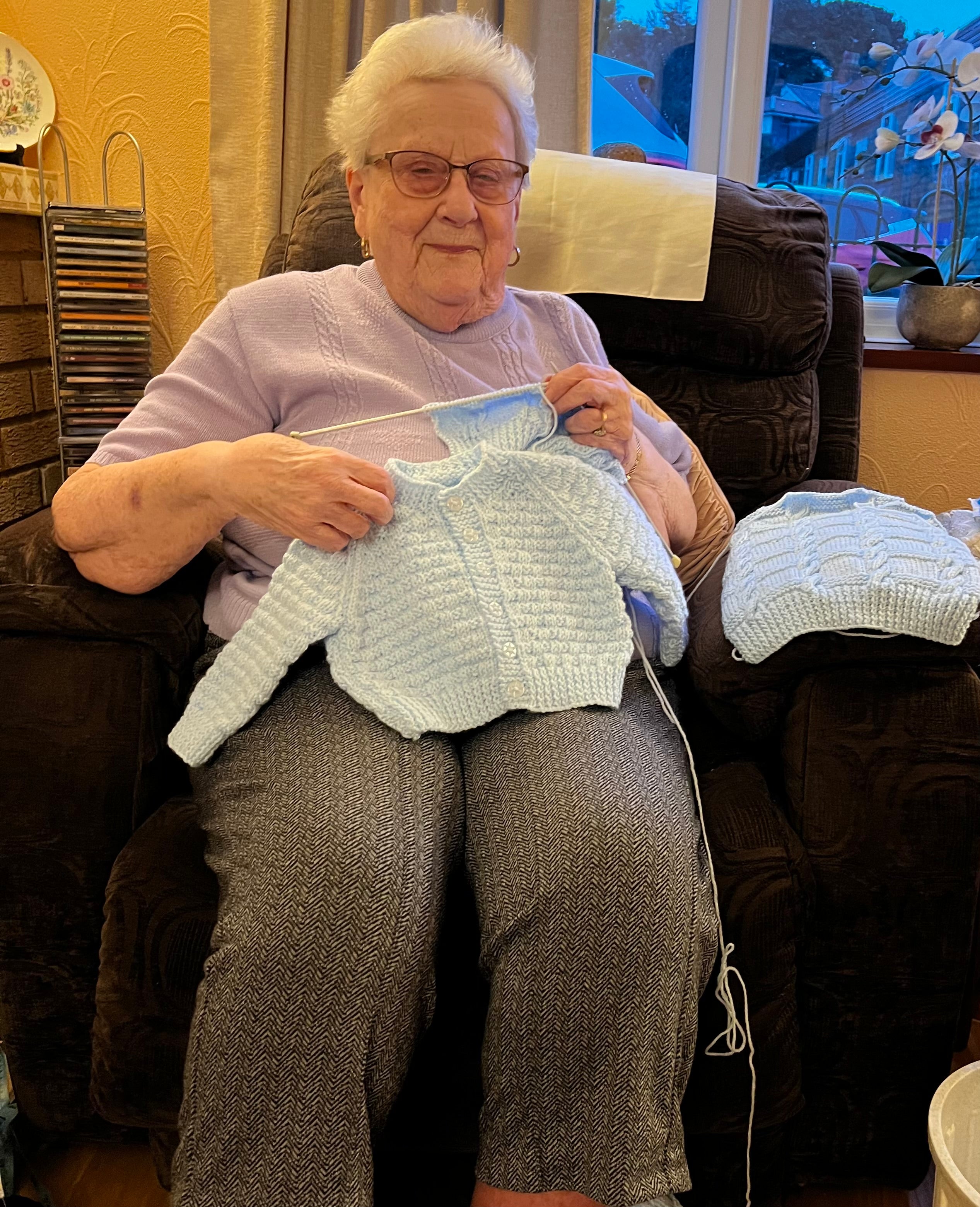 The 3-D knitters!