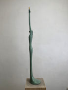Abstract figurative sculpture in bronze for home and garden by Jeremy Moulsdale