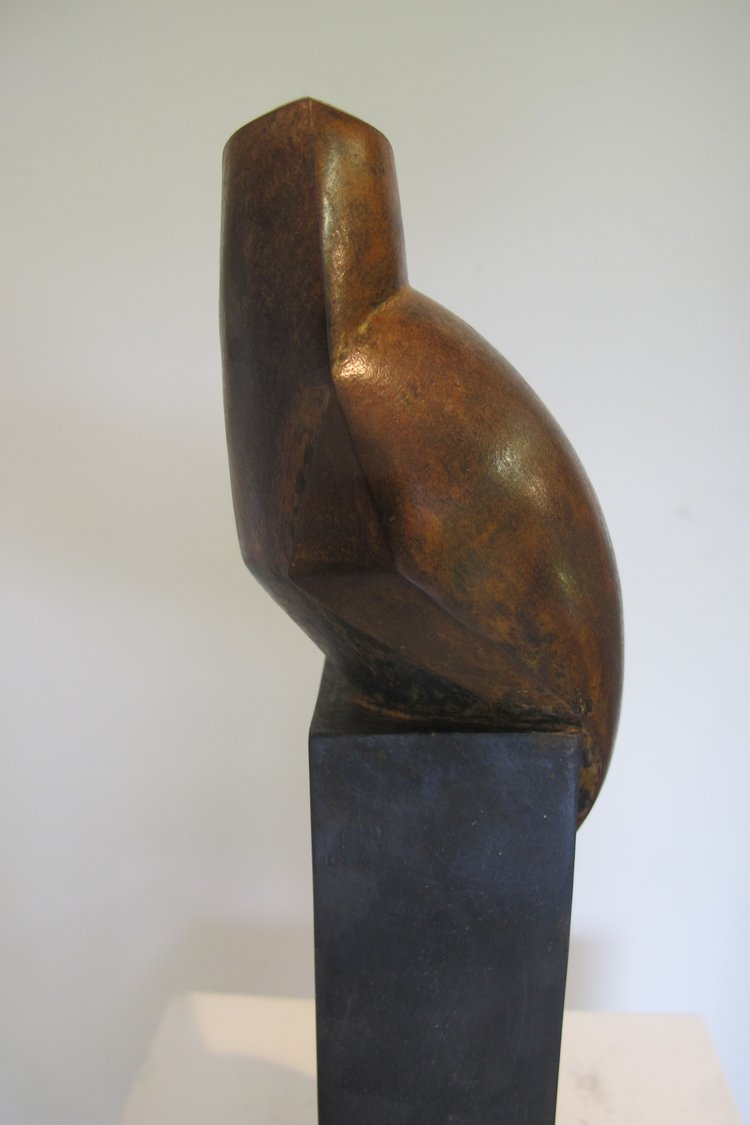 Kingfisher mixed metal sculpture by Paul Harvey