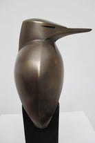 Kingfisher bronze sculpture by Paul Harvey
