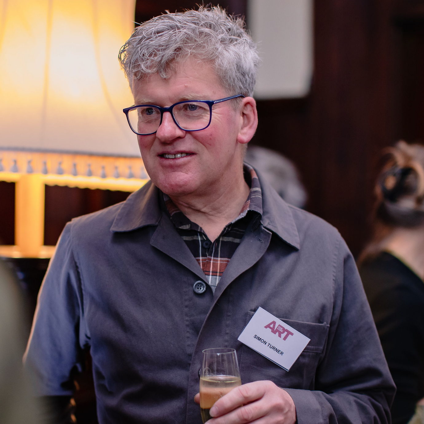 Portrait of artist and team member Simon Turner at Helmingham Hall