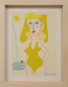 Figurative collage by Henrietta Dubrey