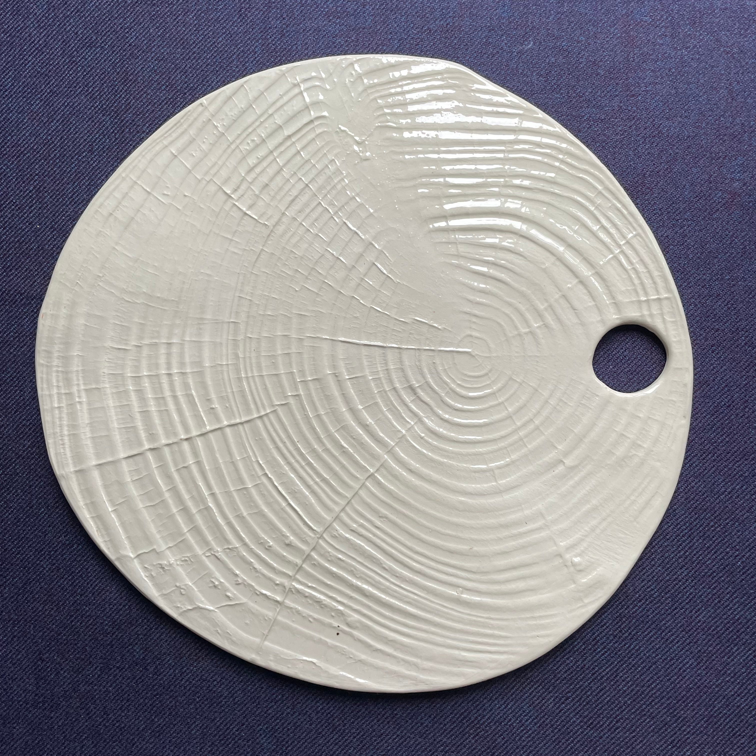 Ceramic platter by Simon Turner