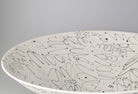 Large bowl. Scribbles